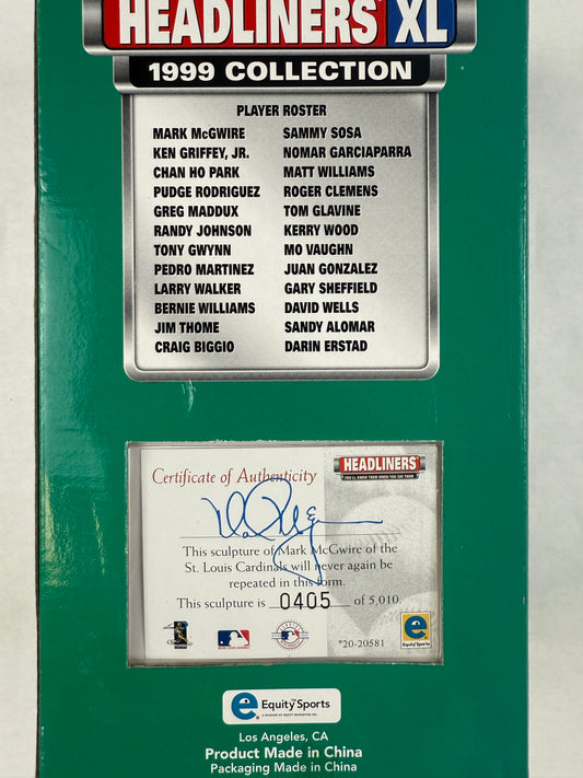 Headliners XL 1999 Mark McGwire Bobble Head Doll