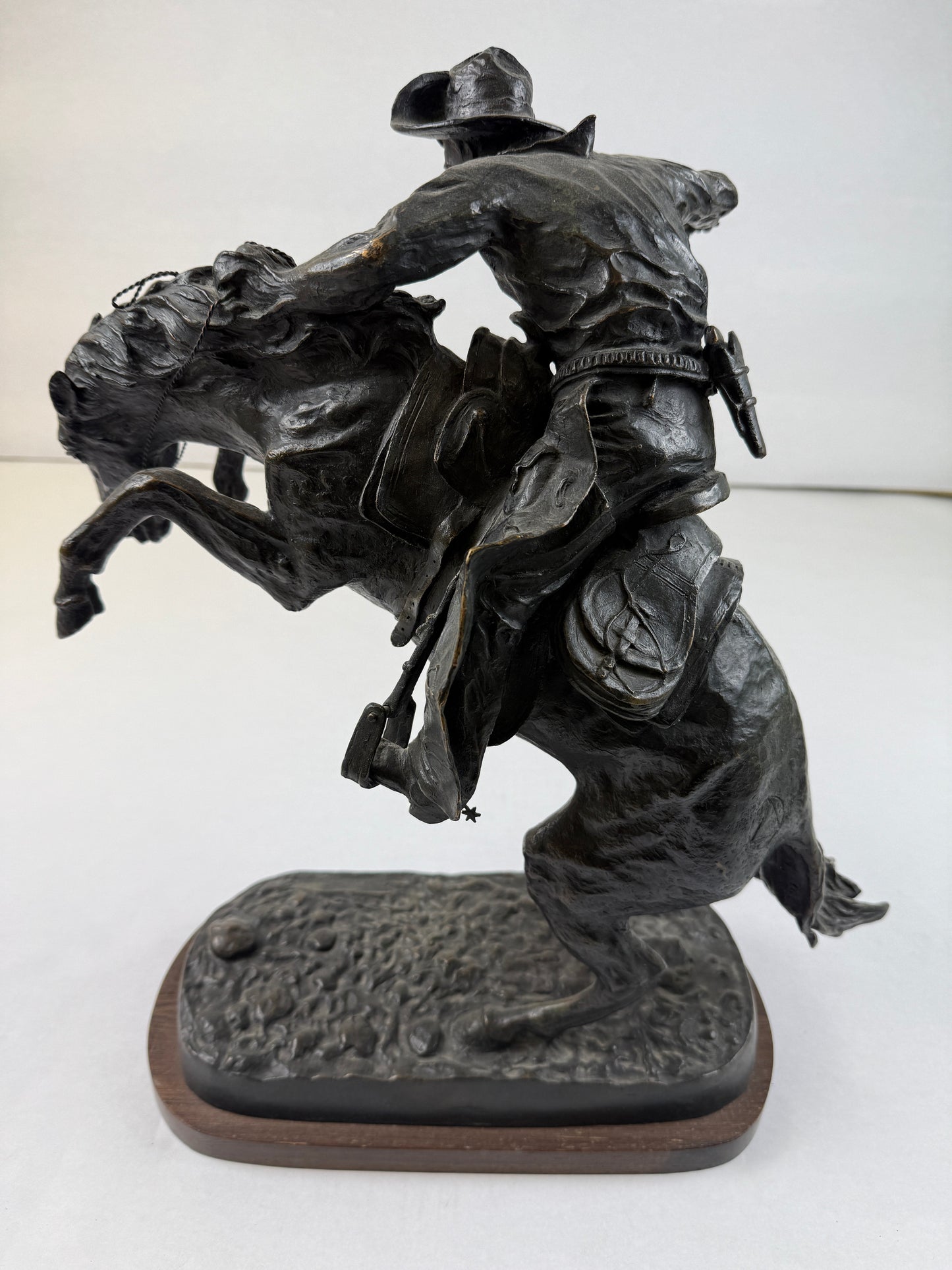 Bronze "Bronco Buster" Sculpture by Frederick Remington