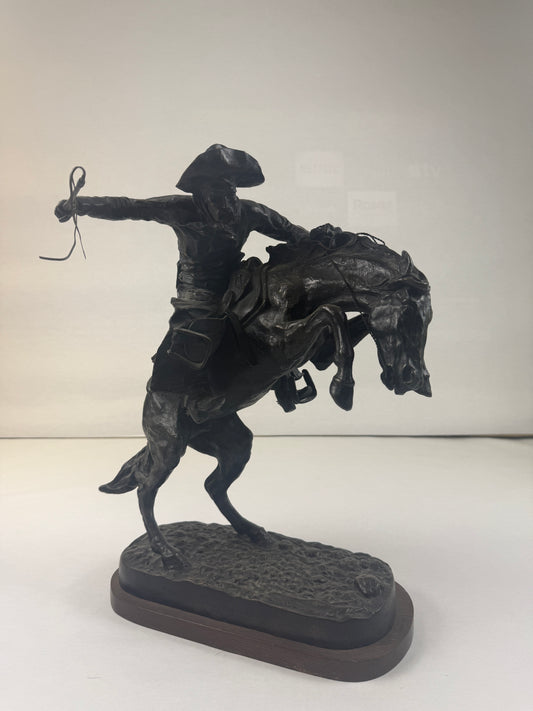 Bronze "Bronco Buster" Sculpture by Frederick Remington