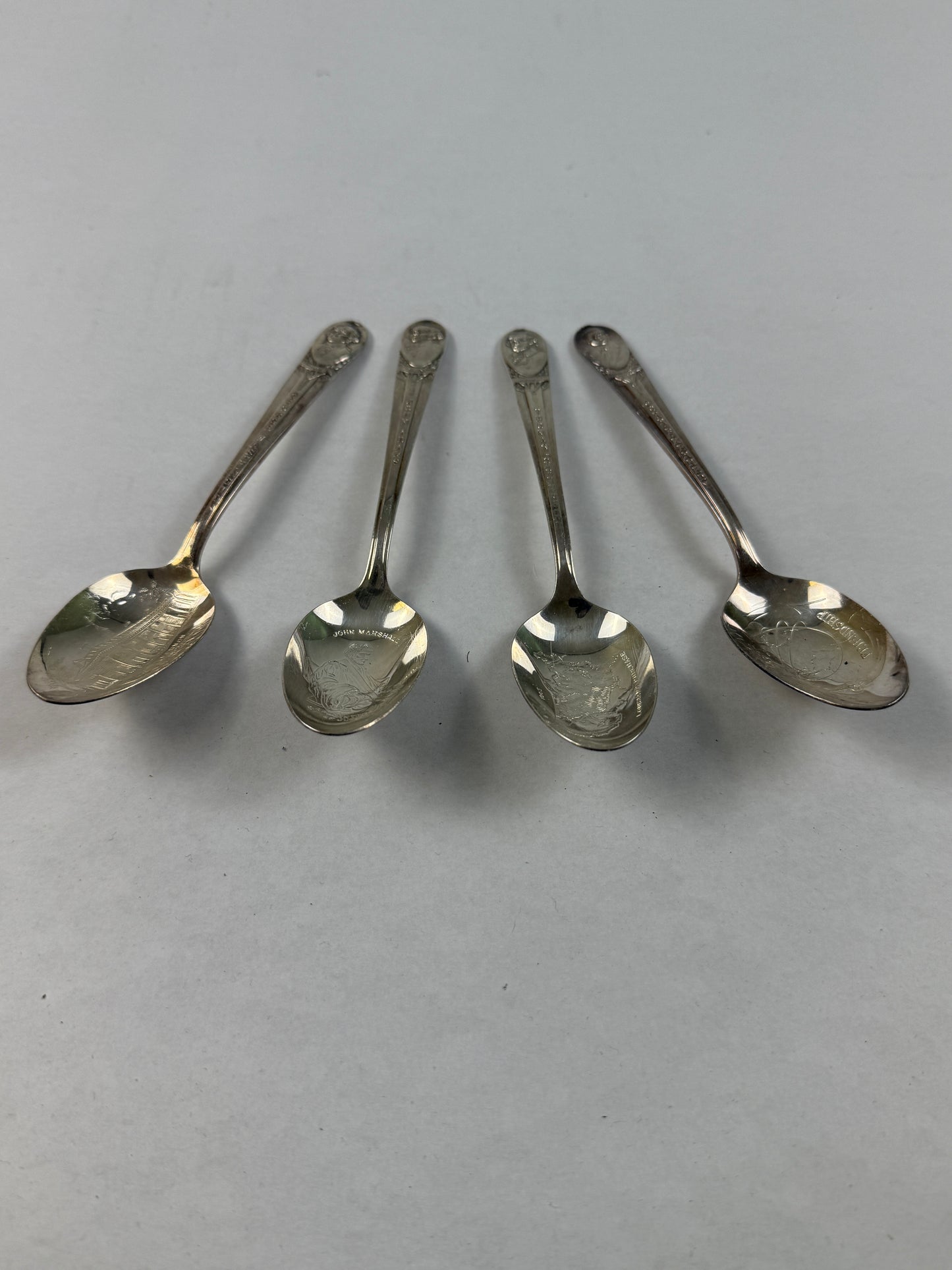 America's Founding Fathers 4-piece Spoon Collection