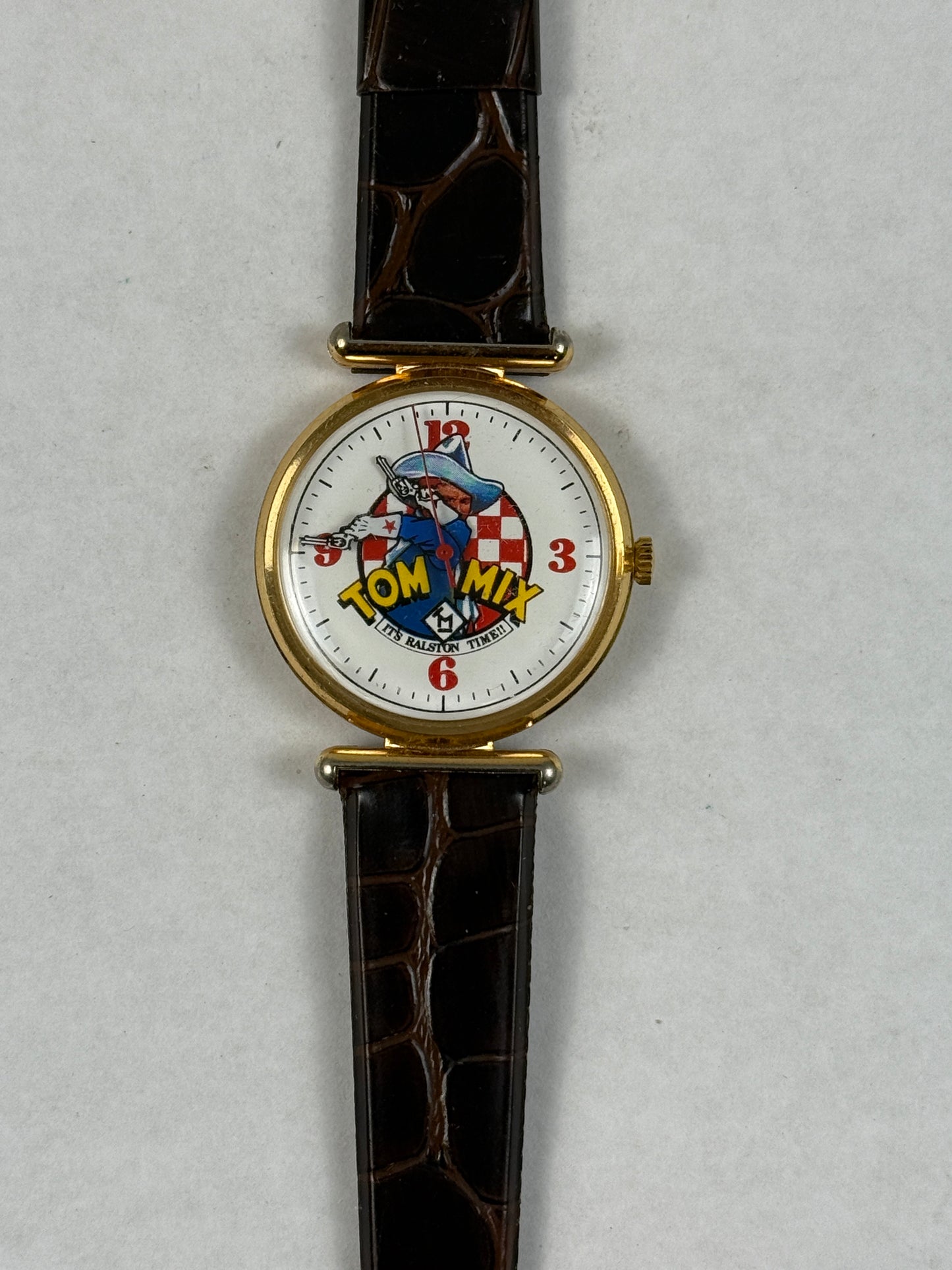 Vintage Tom Mix Ultra Flat Men's Watch