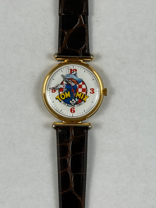 Vintage Tom Mix Ultra Flat Men's Watch