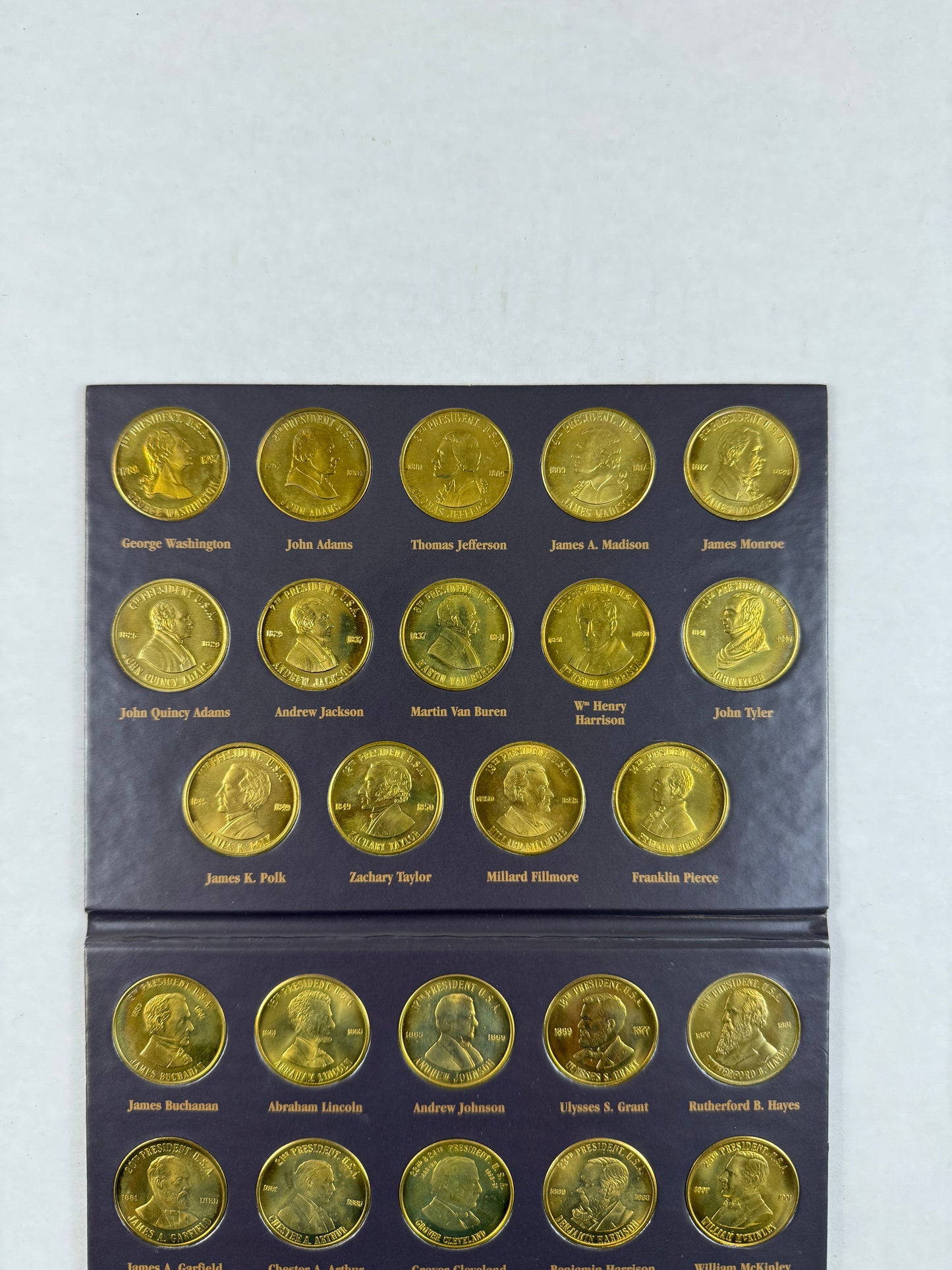 Complete Presidential Coin Set