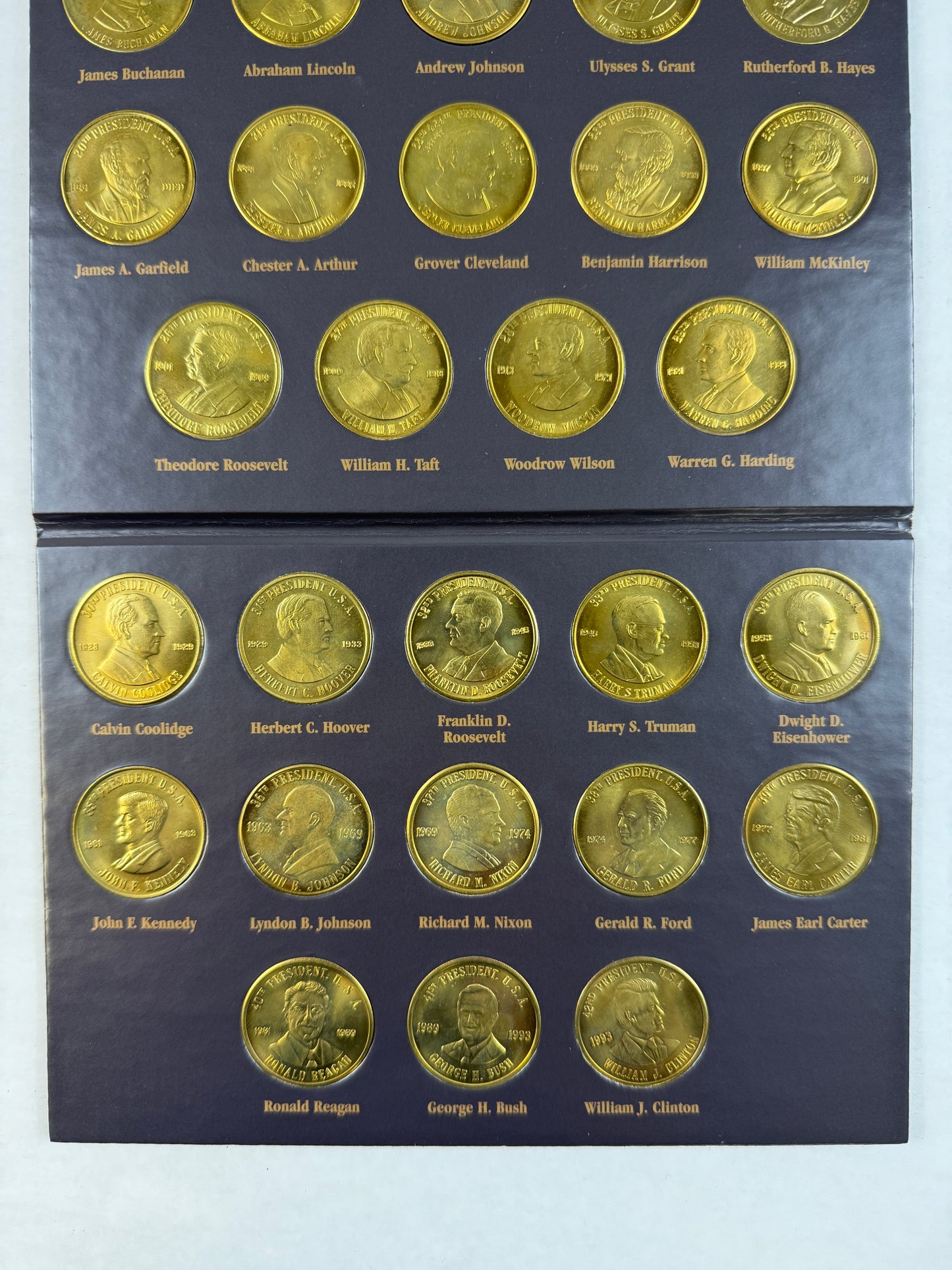 Complete Presidential Coin Set